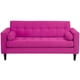 thumbnail image 1 of Sofa Retro 3 Cuerpos Felpa 00 Fucsia, 1 of 5