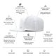 thumbnail image 2 of Gorra melin Trenches Icon Hydro blanca snapback para hombre, 2 of 9