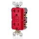 thumbnail image 2 of Salida GFCI Leviton, 20 A, autocomprobación, no resistente a manipulaciones, roja, 2 of 4