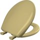 thumbnail image 1 of Asiento de Inodoro Bemis Classic Colors con Cierre Suave Redondo Color Oro Cosecha, 1 of 6