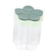 thumbnail image 1 of Transparente 5 Rejillas Flip Spice Shaker Jars Red En Forma De Puerto De Vertido Verde, 1 of 3