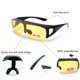thumbnail image 5 of Gafas de sol DBWEAR grandes, polarizadas, con bisagra abatible y lentes amarillas, 5 of 9