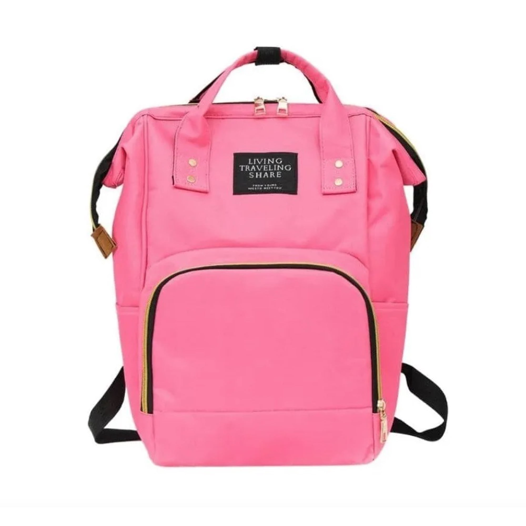 Riqui - Mochila Pañalera Bebé Rosado