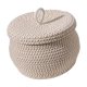 thumbnail image 1 of Cesta De Almacenamiento De Cuerda De Algodón Cesta De Papel Higiénico Para El Armario De Cosméticos Del Dormitorio S, 1 of 5
