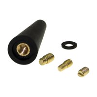 Magideal - Tejado Del Coche Rechoncha De 5 Cm Kfz Señal De Radio Antiruido Con M5 M6 Adaptador De Rosca Señal Mejorada Decorativa Radio De Coche