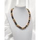 thumbnail image 1 of Collar Mallorca mix perlas café 10mm 45cm Broche Timon Acero Quirurgico, 1 of 2
