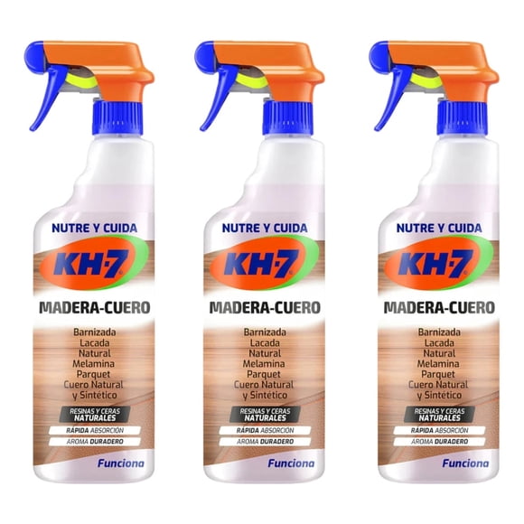 Kh-7 Limpiador Madera Y Cuero 750 Ml x3
