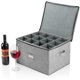 thumbnail image 1 of Almacenamiento en China para copa de vino STOZU Hard Shell 12 vasos, 1 of 6