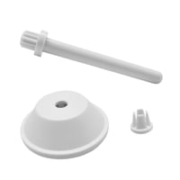 Magideal - 3 Piezas Cola De Alfilería Cola De Tapa De Costura De Costura Estantería De Ahorro De Espacio De Ahorro Organizador De Rosca Para Cantante 4432 1116 1