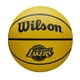 thumbnail image 2 of Balon Basquetbol Pelota Basketbal N°7 Wilson Solid Lakers, 2 of 3