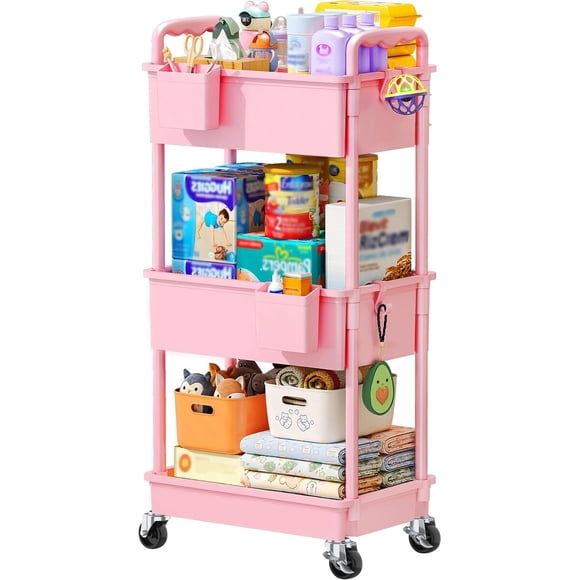 Carrito Organizador de Pañales SUNALLY de 4 Ruedas