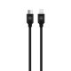 thumbnail image 1 of Cable Trenzado Usb-C a Lightning Maxell 2metros Carga Rápida Negro, 1 of 2