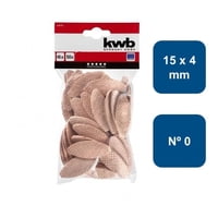 Kwb - Galletas Para Ensamblar Madera 50Un. Nº0