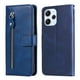 thumbnail image 1 of Funda con Cremallera para Xiaomi Redmi 12 4G, Carcasa Cartera de Cuero PU con Soporte y Tarjetero, 1 of 6