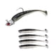 thumbnail image 3 of Cebos de pesca con anzuelo, suministros de pesca de silicona, Señuelos de pesca artificiales para salmón, trucha, leucomas, pececillos, bagre Negro, 3 of 5