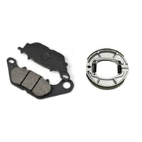 Genérico - Pastillas Delanteras + Balatas Yamaha Fazer 250 O Ybr 250 Gris