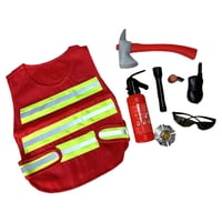 Magideal - Disfraz De Bombero Para Niños Disfraz De Recuerdo De Cumpleaños Para Niños Regalos Para Niños