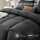 thumbnail image 2 of Juego de edredón Sasttie King Size, 7 piezas, cama en una bolsa, gris, 2 of 3