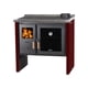 thumbnail image 2 of Pack Cocina a Leña Bosca Hestia 90 Burdeo + Kit de instalación, 2 of 2