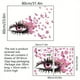 thumbnail image 1 of 1 Set Eyes And Butterflies Wall Sticker, Detachable Waterproof Self-Adhesive Vinyl Stickers, Suitable For Living Room, Bedroom, Children's Room, Background Wall, Wall Decoration, Home Decoration, 1 of 2