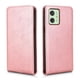 thumbnail image 2 of Funda tipo folio para Motorola Moto G54 5G con soporte magnético y protección para la cámara Oro rosa, 2 of 6