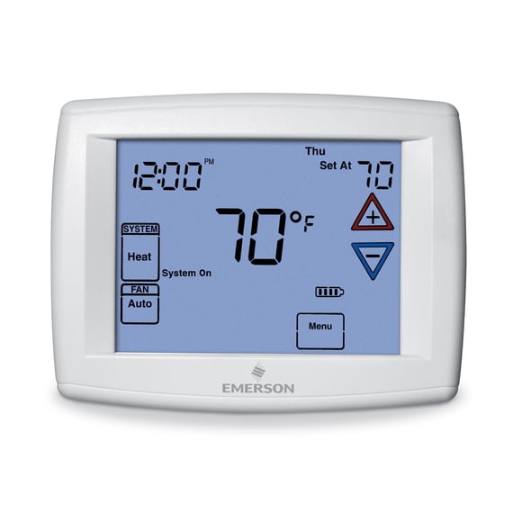 Termostato Emerson 1F95-1277 con pantalla táctil programable durante 7 días