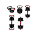 thumbnail image 3 of Set Mancuernas y Barra Ajustable 30 kg Entrenamiento Fitness, 3 of 7