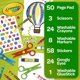 thumbnail image 4 of Kit de actividades Crayola Skills para niños pequeños con suministros para manualidades, 4 of 9