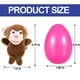 thumbnail image 5 of Huevos de Pascua con títeres de dedo de animales mini de peluche, paquete de 12, 5 of 9