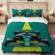 thumbnail image 1 of Aston Racing Themed bedding Including 1 Duvet Cover And 2 Pillowcases, 1 of 1