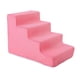 thumbnail image 2 of Escalones Para Mascotas Equilibrados Escalones Antideslizantes Para Perros Peque?os Y Gatos Camas Altas Sofá Rosa 4 Escalones, 2 of 5