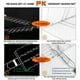 thumbnail image 4 of Grill Perfect Sausages with our 1pc Metal Mesh Grilling Basket - Fits Tobies, Ideal for Picnic, Camping, and Home Kitchen Barbecue - Sausage Grilling Rack Net and Accessories Included, 4 of 4