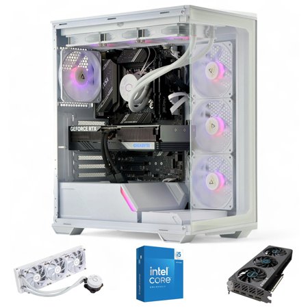 Pc Gamer Blanco Intel Core I5 14600K 128Gb Ddr5 2Tb 4070 Ti Super Wifi