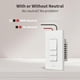 thumbnail image 3 of Interruptor de intensidad inteligente Aqara H2 2 en 1, hilo neutro/Zigbee, 3 of 7