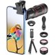 thumbnail image 1 of Kit de Lentes para Celular APEXEL 4 en 1 con Trípode Incluido, 1 of 9