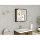thumbnail image 2 of Mueble Botiquin De Baño Con Espejo 53x50x12.5 Cm Café Oscuro, 2 of 3