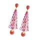thumbnail image 5 of Pendientes De árbol De Navidad, Pendientes Colgantes Para El Día De San Valentín, Decoración, Festival, Navidad, Rojo, 5 of 5