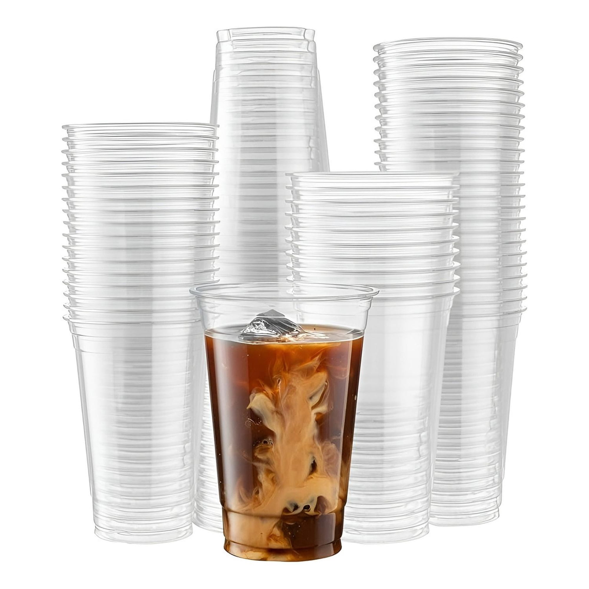 Pasteleriuscl - Vaso Plastico Desechable Vasos Transparentes 500ml