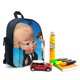 thumbnail image 3 of El Bebé Jefazo: Niño Blanco Mochila Escolar para Niños y Niñas, Mochila Infantil Ligera de Alta Calidad, Grande y Duradera Azul, 3 of 6