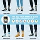 thumbnail image 3 of No Tie Shoelaces Xpand Sistema de cordones para adultos y niños, 3 of 6