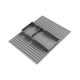 thumbnail image 4 of Sofá Portavasos Bandeja Sofá Multifuncional Para Bebidas Taza Espacial Hogar Gris, 4 of 5