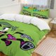 thumbnail image 2 of Teen Titans Go Cartoon Bedding Sets Ultra Soft Skin-Friendly Duvet Cover 3 Piece, Cute Comforter Cover Bed Set for Boys Girls Kids, 2 of 5