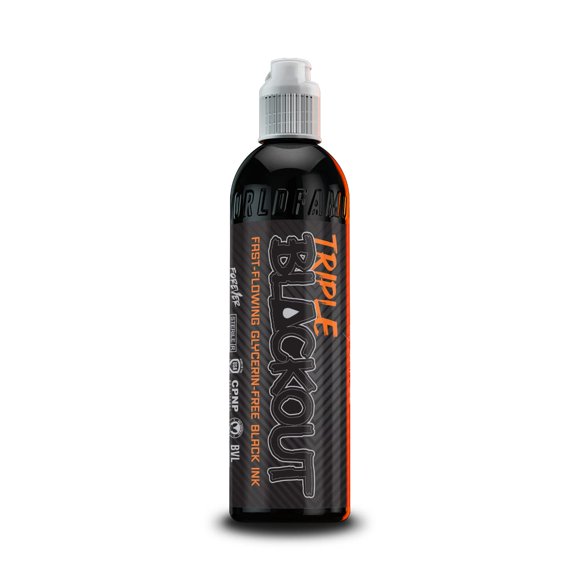 Tinta de tatuaje WORLD FAMOUS 30 ml Triple Blackout vegana