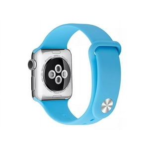 Genérico - Correa Botón Compatible Iwatch Apple Watch 42/44/45Mm Azul