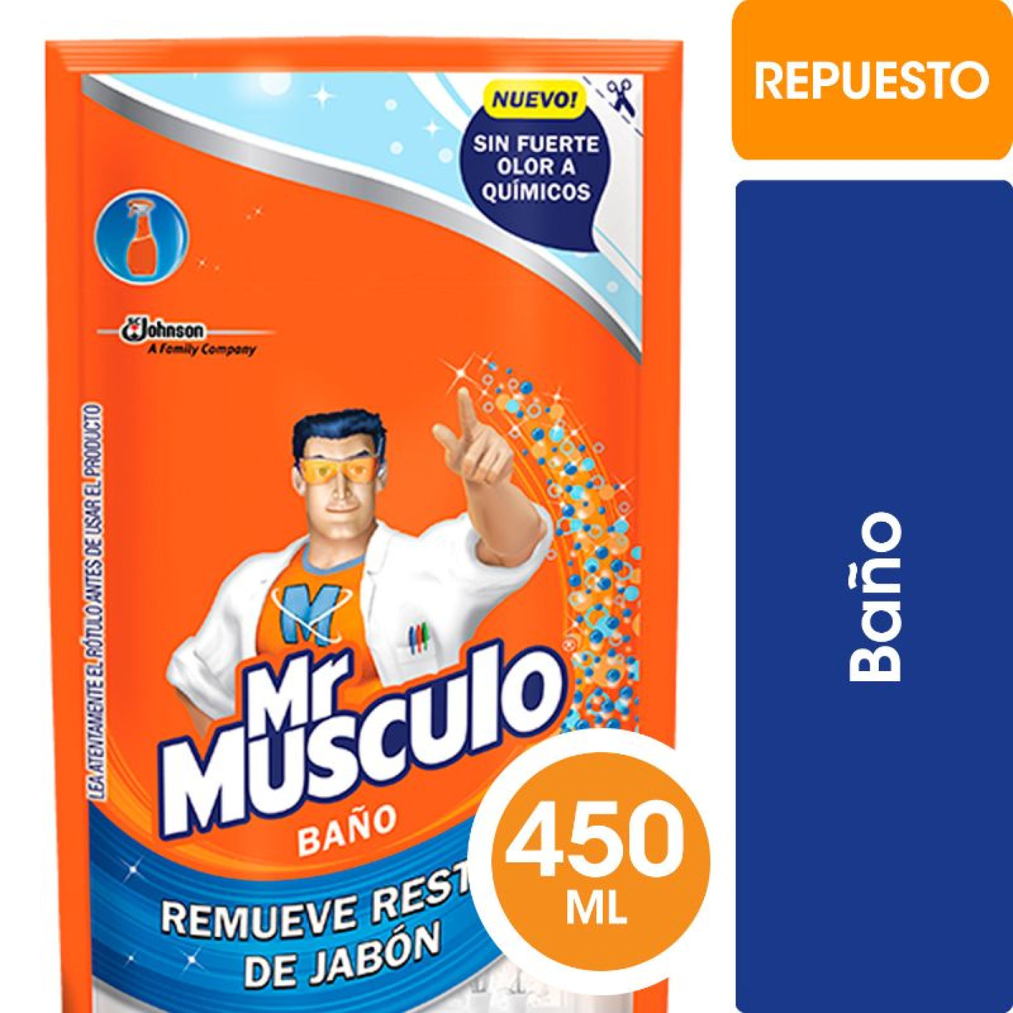 Mr. Músculo - Limpiador Baño Doypack Recarga