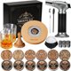 thumbnail image 1 of Kit Whiskey ASOVNIS WSK1 de 6 Maderas con Antorcha y 2 Vasos, 1 of 3
