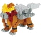 thumbnail image 1 of Set de construcción Entei de la serie Pokémon de Nanoblock, 240 piezas, 1 of 6