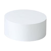 Magideal - Puesta En La Base De Nupciales Pedestal De Cilindro Pedestal Pedestal Store De Decoración De Eventos Portátiles Pantalla De Zócalo Para Modelos De Cas Blanco