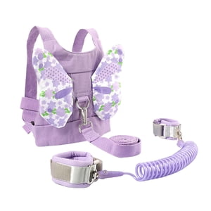 Bothyi - Prevención De Pérdidas Enlace De Muñeca Arnés Seguro Práctico Cinturón Espalda Arnés Seguro De Muñeca Púrpura