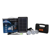 Genérico - Kit De Energía Solar Sistema De Iluminación Multiuso Camping